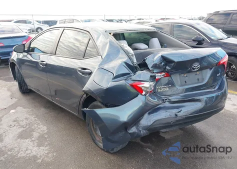 2018 Toyota Corolla Le from USA, damaged, VIN 2T1BURHE4JC009597